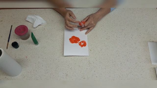 Мастер-класс по рисованию нетрадиционным способом «Роза» с помощью указательного пальца руки смотреть онлайн