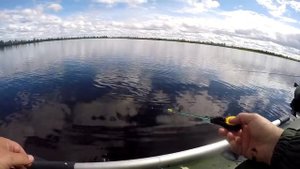 Ямал ! Жор окуня на мормышку с лодки в отвес !!!