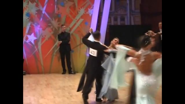 Дарья Шелестова - Виталий Диденко, Slow Foxtrot, Кубок Мэра смотреть онлайн