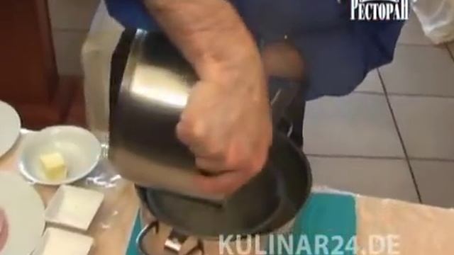 крем-суп из белой спаржи  ресторан Белуга