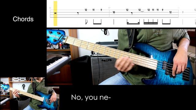 Hands Up (feat. DNCE) /// LEARN THE BASS LINE IN 1 MINUTE [Play Along Tabs]