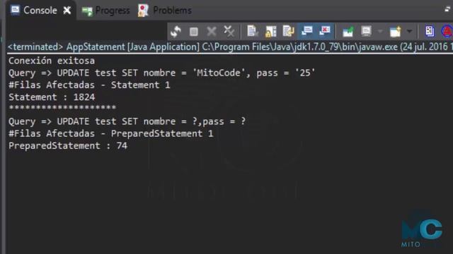Tutorial Java 7 SE Avanzado - 26 ExecuteBatch PreparedStatement смотреть онлайн