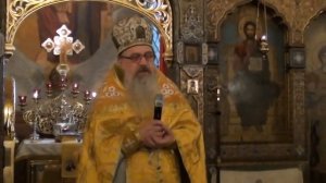 Приветственное слово духовника Данилова монастыря г. Москвы архимандрита Даниила (Воронина)