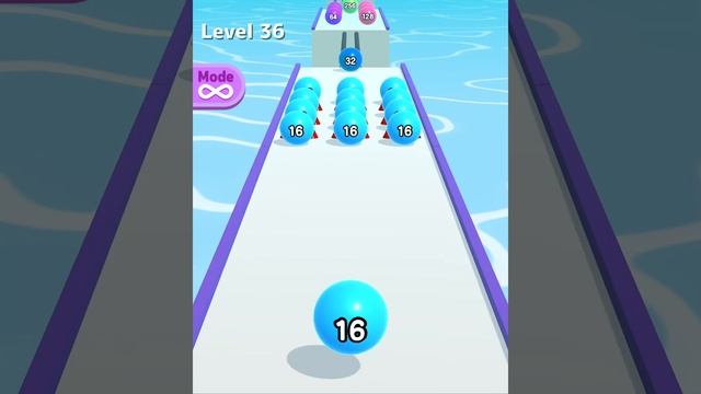 BALL RUN 2048 All Levels Gameplay Walkthrough Android, iOS INFINITY 91