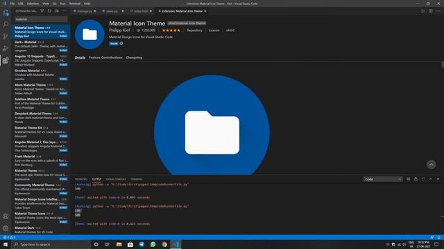 Top 4 Visual Studio Code Extension for Django смотреть онлайн