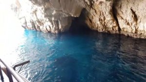 Paxos island caves, Greece