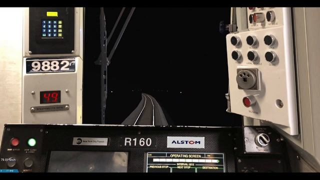 OpenBVE: R160B Alstom (E) Train Ride from Jamaica Center to World Trade Center! w/LINK смотреть онлайн