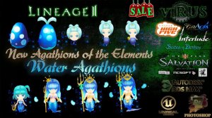 Water Agathion Pack. LINEAGE II - FAFURION. Any Chronicles ◄√i®uS►