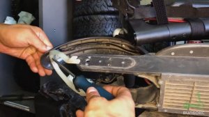 Установка поддержки заднего крыла Xiaomi Mijia M365/PRO