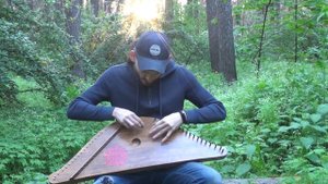 Ах ты степь широкая. Русская народная песня на гуслях