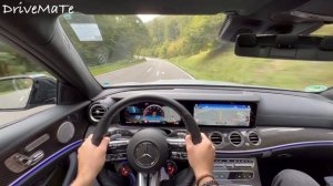 2021 Mercedes E63S AMG FIRST POV Drive by DriveMaTe