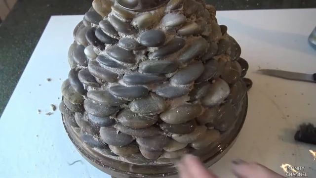 How to make a MINI ROCK OVEN and cook a delicious PIZZA. Как сделать мини-каменную печь для пиццы. смотреть онлайн