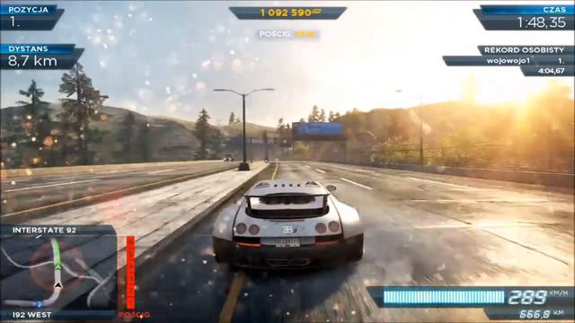 NFS MW 2 KOENIGSEGG AGERA R смотреть онлайн