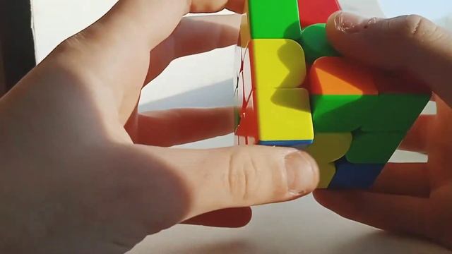 Как сделать узор на кубике Рубика "Куб в кубе" смотреть онлайн