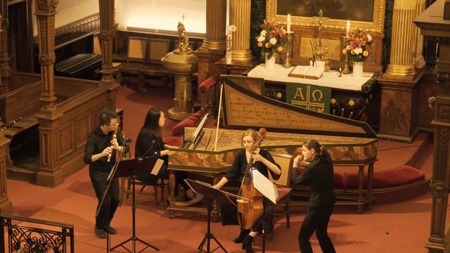 Johann Sebastian Bach (1685 - 1750): Triosonate in G-Dur, BWV 1039 - Presto // ensemble freymut смотреть онлайн