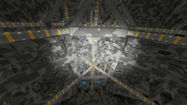 Space Engineers, The Asterisk (Mega Warship, 200,000+ blocks) смотреть онлайн