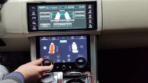 Климат панель Range Rover Voque 2012-2017 русифицирована+Carplay