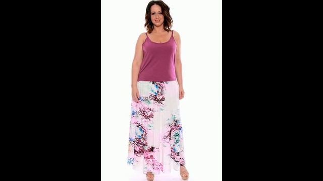 Юбки макси больших размеров купить смотреть онлайн