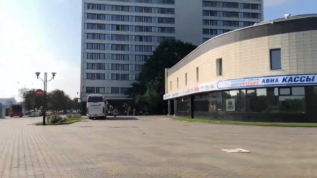 Возле гостиницы Юбилейной Минск