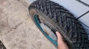 2-я жизнь покрышки из СССР #мото #, #покрышка# , #мотоцикл #.