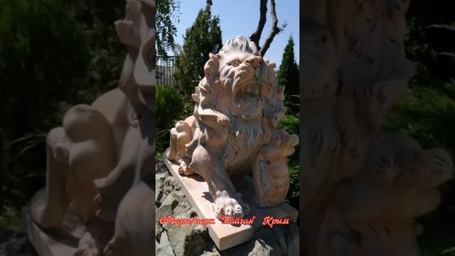 Сафари парк львов Тайган.