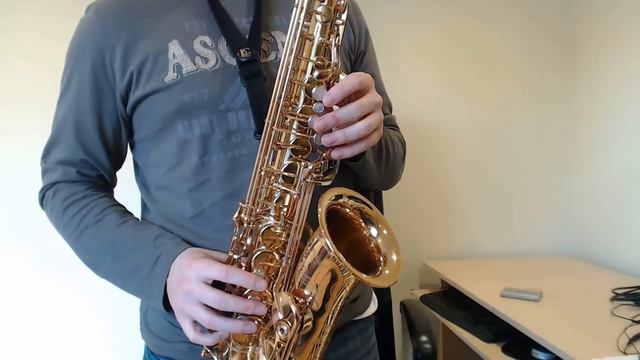 The octave key (Saxophone Lesson BC204) - up, up and away to high C смотреть онлайн