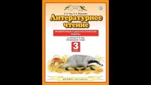Скоро в школу! Литературное чтение. 3 класс. Проверочные и диагностические работы. # Книголюб