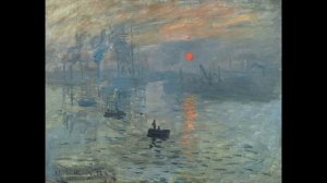 46. Claude Monet, Impression (Sonnenaufgang), 1872, Musée Marmottan Monet, Paris