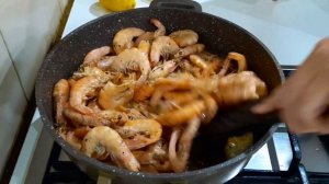 КОРОЛЕВСКИЕ КРЕВЕТКИ!!! ОЧЕНЬ ВКУСНО!!!