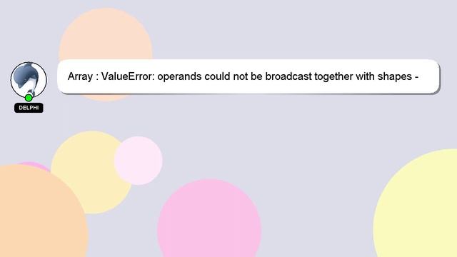 Array : ValueError: operands could not be broadcast together with shapes - inverse_transform- Pytho смотреть онлайн