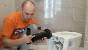 Установка подвесного унитаза (The installation of a suspended toilet)