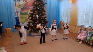 Танец пингвинов средняя группа детского сада