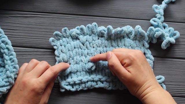 ХИТ! Шикарный плед "ГЛУБИНА" из Alize PUFFY FINE. ЕВРО РАЗМЕР. Вяжем без спиц и крючка смотреть онлайн