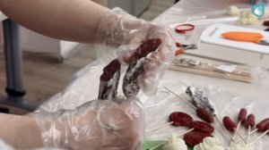 🥕 Мастер-класс «Букет из копчёностей» 🥨