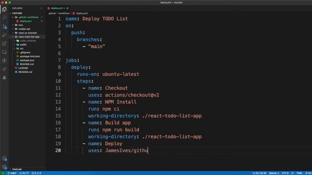 Deploy React app to Github Pages for free using github actions | Web Development | DevOps | Cloud смотреть онлайн
