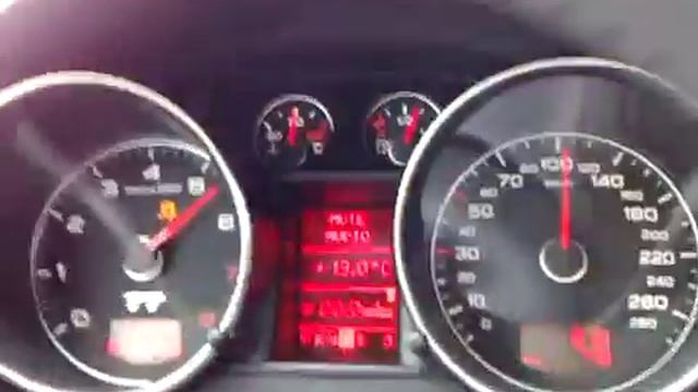 Audi TT 3.2 quattro 0-100 in 7.(smth) seconds.mp4