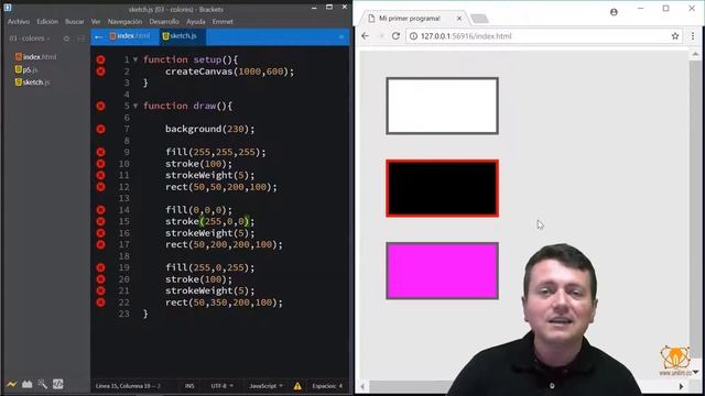 1-11 Programacion desde cero | Colores RGB y transparencia Alpha смотреть онлайн