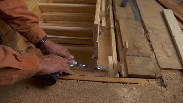 How to Replace a Pull-Down Attic Staircase | Ask This Old House смотреть онлайн