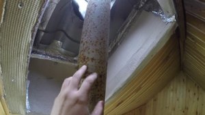Пожар в бане!!! Меняю трубу.