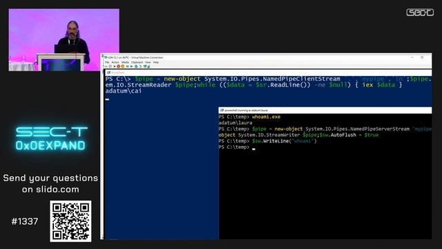 SEC-T 0x0E: Yossi Sassi - When SysAdmin and Hacker unite: 21 One-Liners to make you convert from ba смотреть онлайн