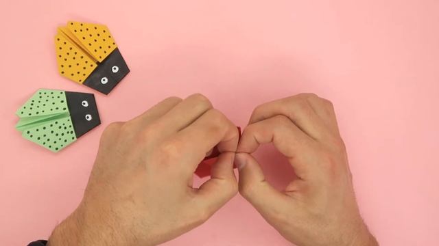 Kağızdan Uğurböcəyi Düzəltmək - Origami Parəbüzən Necə Düzəldilir? смотреть онлайн