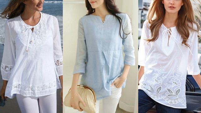 ?ЛЬНЯНЫЕ БЛУЗЫ? САМАЯ КОМФОРТНАЯ ОДЕЖДА НА ЛЕТО/ ИДЕИ ОБРАЗОВ С ЛЬНЯНЫМИ БЛУЗКАМИ смотреть онлайн