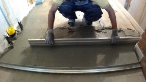 Тонкослойная стяжка пола.