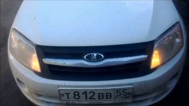 Как заменить лампочку дхо на гранте Lada Granta меняем местами ДХО и поворотники - смотреть видео онлайн от "Дом сво