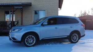 Мицубиси аутлендер 3 зимой