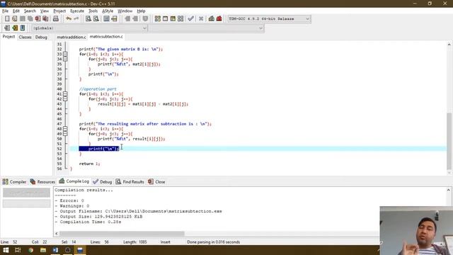 Two Dimensional arrays in C Programming Language Lab session (Day 22) (Video Language: Nepali) смотреть онлайн