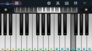 🌊🦈⛵Капитан Капитан улыбнитесь 😊👁️⛵Дети капитана Гранта 👯👭🙋 mobile piano tutorial 👍👍