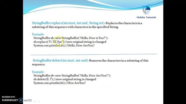 Core Java 82 -StringBuffer And StringBuilder