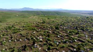 Белоусовка 14.05.2022. Панорама со стороны дач.