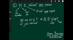 Китайский язык с нуля / Урок 4 / Как тебя зовут?